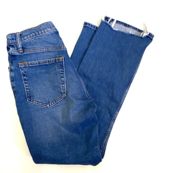 Abercrombie & Fitch The Ankle Straight Ultra High Rise Jeans Size 26/ 2R - Picture 9 of 10